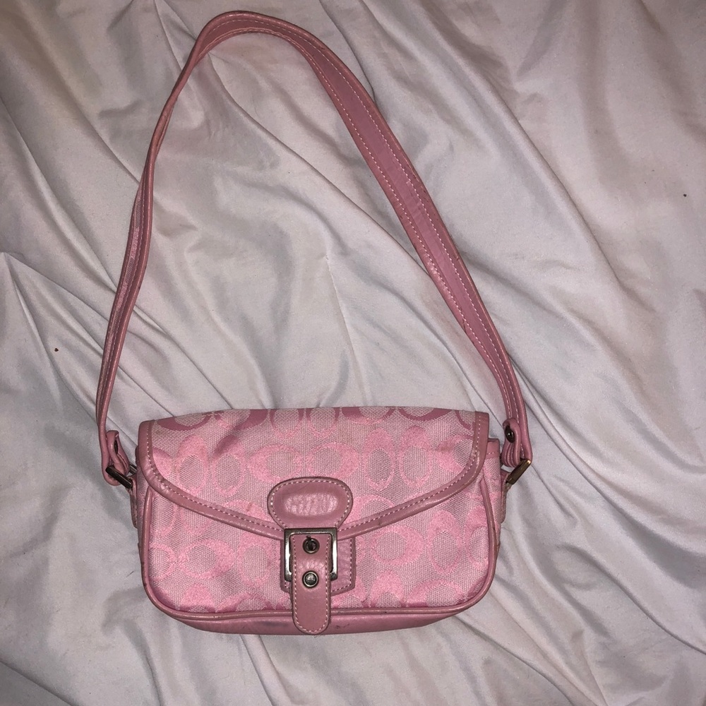 Pink Coach purse
